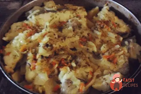 Рибне філе з молодою картоплею