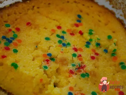 Ранковий кекс з мандаринами та кунжутом