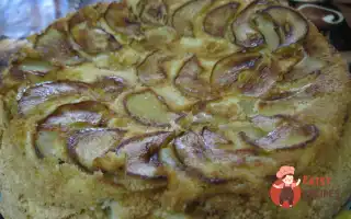 Яблучна Шарлотка З Кукурудзяним Борошном