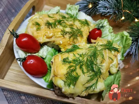 М'ясо по-французьки з майонезом