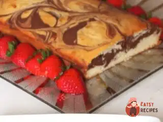 Повітряний мармуровий пиріг