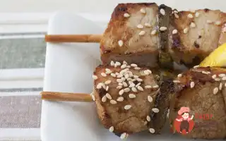 Курячі Шашлики З Кунжутом, Соєвим Соусом Та Лаймом