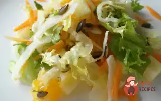 Вегетаріанський Салат Із Фенхелем