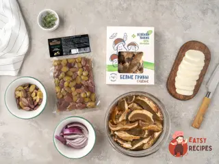 Крок 4: Фокача з грибами, оливками та розмарином