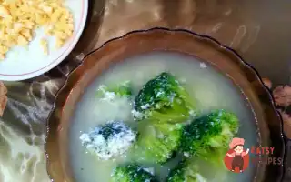 Суп Із Брокколі З Яйцем
