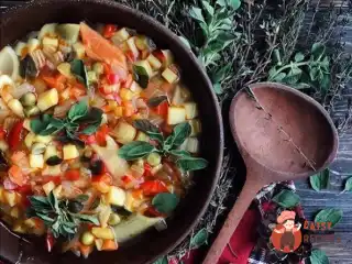 Мінестроні з рисом