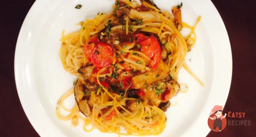 Тальятеллі з білими грибами та трюфельною олією