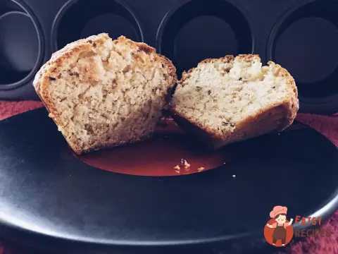 Кекси з арахісовим маслом та фундуком