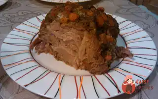 Буженина З Часником, Морквою Та Травами