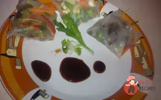 Рисові Млинці З Руколою, Морквою, Цибулею Та М'яСом