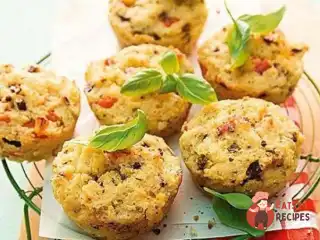 Овочеві мафіни з куркою
