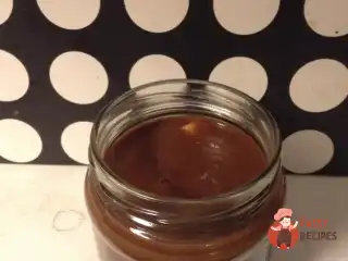 Закуска з какао з бананом та винним оцтом