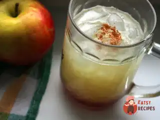 Яблучний кисіль з лимоном