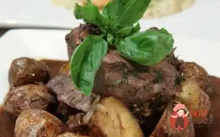Гриби З Карамелізованою Цибулею