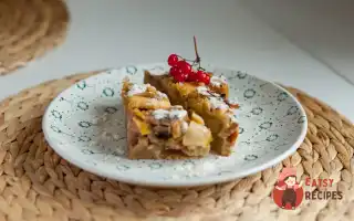 Шарлотка З Яблуками, Бананами Та Корицею