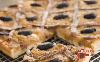 Листковий Пиріг З Анчоусами Та Оливками