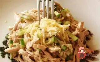 Салат З Куркою Та Огірками