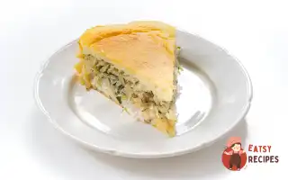 Заливний Пиріг На Кефірі З Рибою Та Капустою.