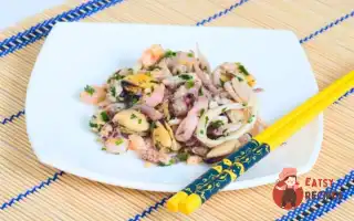 Салат З Маринованого Восьминога