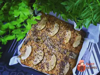 Морквяний пиріг на кефірі