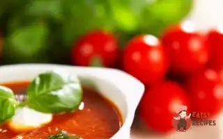 Гаспачо Із Сирними Кульками