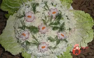 Листковий Весняний Овочевий Салат