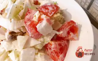 Салат З Куркою Та Пекінською Капустою