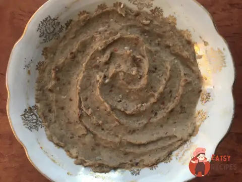Бабагануш із лляним насінням