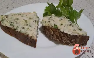 Закуска Із Сала З Часником Та Петрушкою