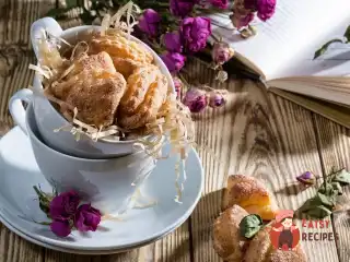 Сирне печиво в глазурі
