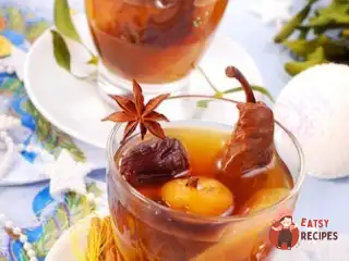 Різдвяний фруктовий компот з грушами