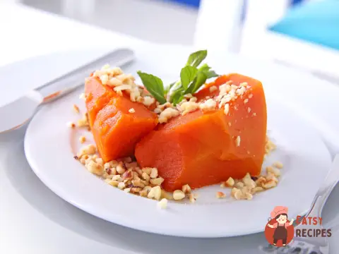 Турецький десерт із гарбуза (Kabak tatlisi)
