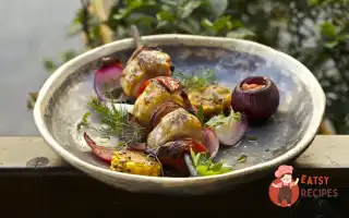 Шашлик З Осетрини З Овочами