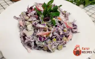 Салат з червоної капусти