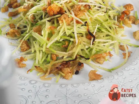 Редька зі шкварками