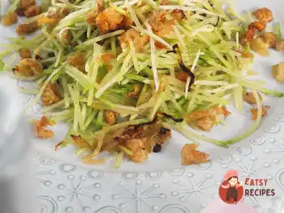 Редька зі шкварками