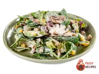 Салат із запеченої курки