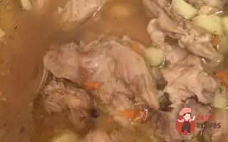 Кролик, Тушкований З Овочами Та Картоплею