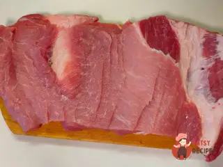 Крок 4: Свинячий рулет з овочами