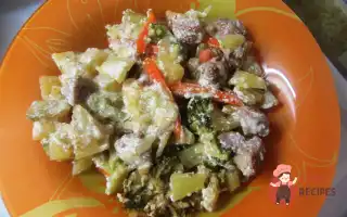Свинина З Овочами У Горщиках