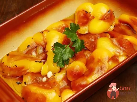 Мариновані солодкі перці з лимоном