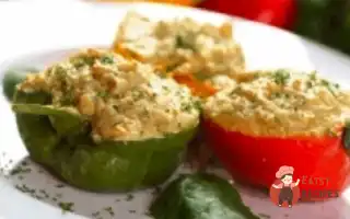 Перець, Фарширований Курячим Філе Та Овочами.
