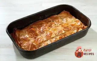 Грецький Пиріг З Гарбузом, Фетою Та Шавлією (Kolokithopita)