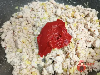 Крок 7: Лодочки з кабачків з курячим фаршем