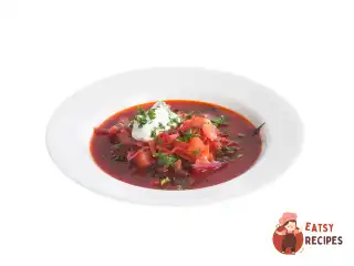 Борщ із квасолею