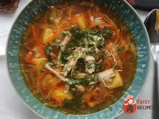 Борщ із помідорами