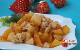 Рагу З Гарбуза Та Курячого Філе