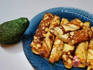 Млинці з авокадо