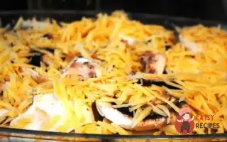 Запіканка З Картоплею, Цукіні Та Грибами