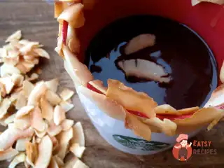 Гарячий шоколад на кокосовому молоці